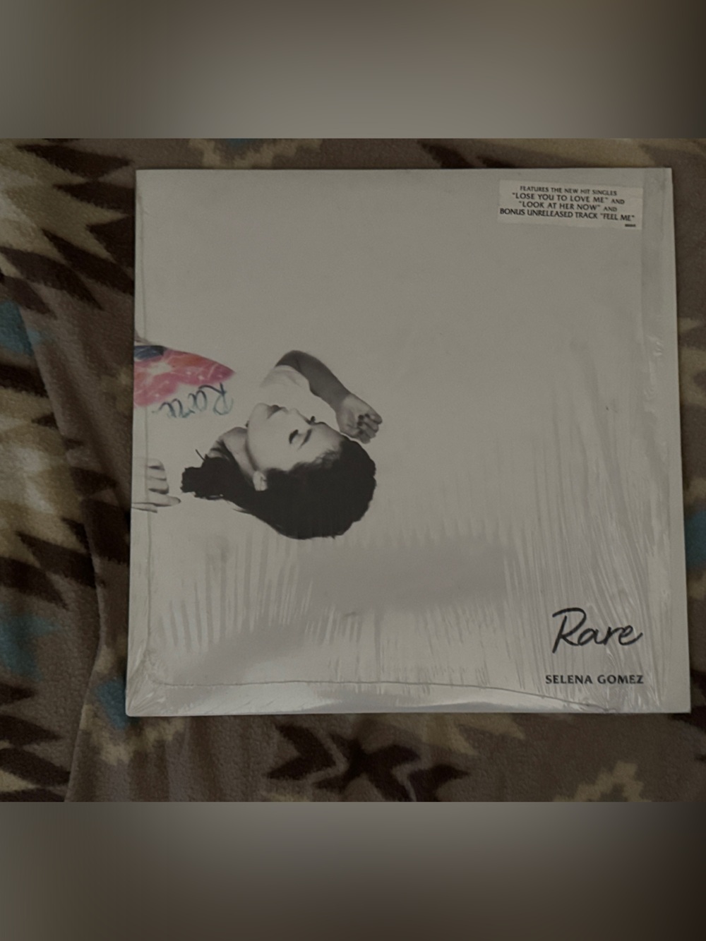 Selena Gomez RARE vinyl on sage green vinyl